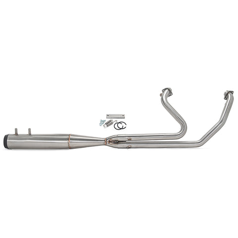 For Harley Davidson Touring 1995-2016 2 into 1 Exhaust Pipes
