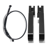 For Kawasaki ZX10R 2004-2005 2008-2010 6-9 Inch Swingarm Extensions Brake Line Chain Remover Kit
