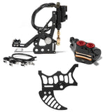 For Talaria Sting MX5 Pro Mineral Oil Hydraulic Rear Foot Brake Kit / Dual Caliper bracket