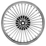 Front Rear Dual Disc Fat Spoke Wheels for Harley Softail Standard / Custom / Night Train / Springer 2000-2010