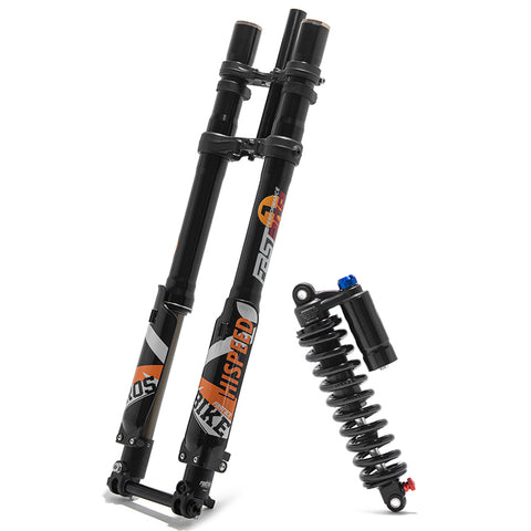 FASTACE Front Fork Suspension & Rear Shock Suspension Kit for Surron Light Bee X / Talaria Sting / XXX / Segway X160 & X260