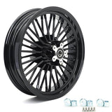 Front Rear Dual Disc Fat Spoke Wheels for Harley Softail Cross Bones / Sport Glide / FXDR 2008-and up