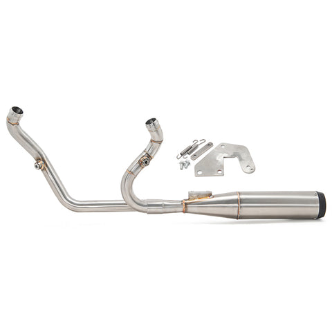 For Harley-Davidson M8 Softail 2017-UP Stainless Steel 2 into 1 Exhaust Pipes