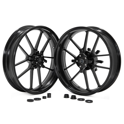 17" Supermoto Tubeless Front Rear Cast Wheels for Honda CRF250RX 2019-2024 / CRF450RX 2017-2024