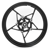 17×3.0 Front 17×4.0 Rear Casting Wheel Rims for Kawasaki Ninja 400 2018-2024 / Z400 2019-2023