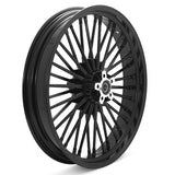 Front Rear Cast Wheel Set Fat Spoke for Harley Dyna Wide Glide Super Glide Street Bob Low Rider 2008-2017