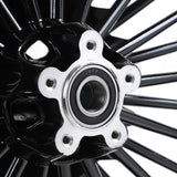 Front Rear Dual Disc Fat Spoke Wheels for Harley Touring Electra Glide / Street Glide / Road Glide / Road King / Ultra Limited / Ultra Classic 2009-2024