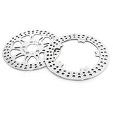 For Harley Davidson Dyna FLD Switchback 2012-2016 / FXD Super Glide 2008-2010 / FXDL Low Rider 2008-2013 11.8 Front 11.5 Rear Brake Disc Rotors