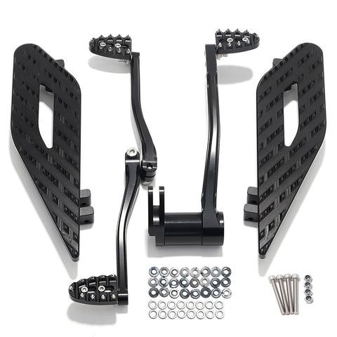 For Harley Davidson Touring Electra Glide / Street Glide / Road Glide / Road King 2014-2024 Floorboards Brake Lever Shifter Arm Pegs Pedals