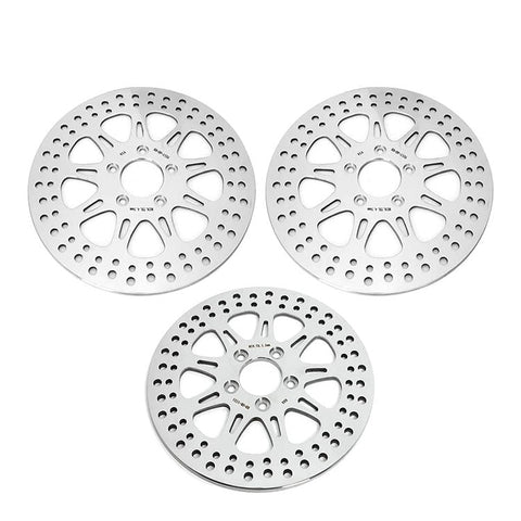 For Harley Davidson Touring FLHT Electra Glide 2008-2010 / FLHTC Electra Glide Classic 2008-2012 11.8" Front Rear Brake Disc Rotors