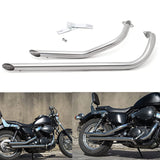 For Honda Shadow 750 400 VT750 VT400 Spirit ACE Aero Exhaust System Muffler Pipes With Silencer
