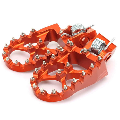 For KTM 125-525 All Models 2017-2022 (Including 2015.5-2016 125/150SX  250/350/450 SX-F / XC-F) Foot Pegs Footpegs Footrest Pedals