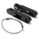 For Suzuki GSX1300R Hayabusa 2008-2024 6-9 Inch Swingarm Extensions Brake Line Chain Remover Kit