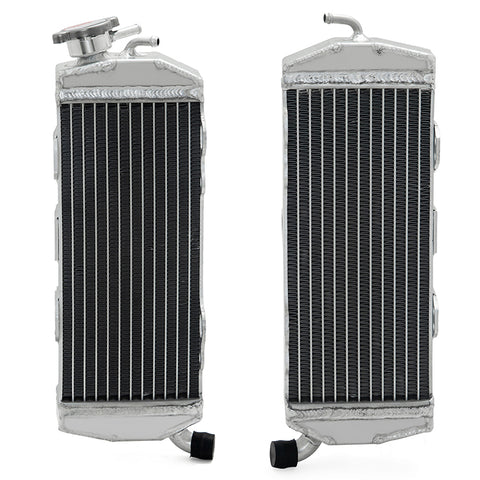Aluminum Water Cooling Radiators for KTM 350 400 620 625 640 660 EXC Duke LC4 SXC SC SX SMC
