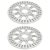 For Harley Davidson Trike FLHTCUTG Glide Ultra Classic 09-13  FLHXXX Street Glide 10-11 Front & Rear Brake Disc Rotor