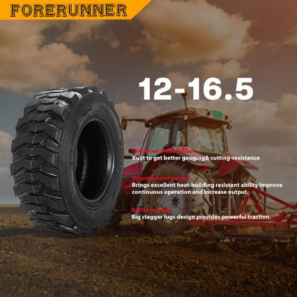 12-16.5 Skid Steer Tire for 12Ply 12x16.5 Heavy Duty Industrial Tire