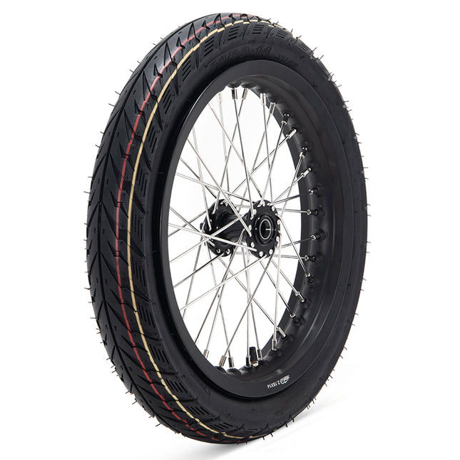 For Sur-Ron Light Bee X / Segway X160 X260 / 79Bike Falcon M / E Ride Pro-SS Supermoto 12" / 14" Wheel Rim Hub Tire Set 2025 and earlier