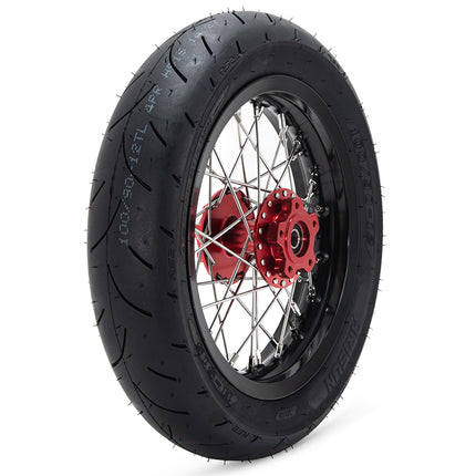 For Sur-Ron Light Bee X / Segway X160 X260 / 79Bike Falcon M / E Ride Pro-SS Supermoto 12 /14 Inch Wheel Rims Hubs Tires Set