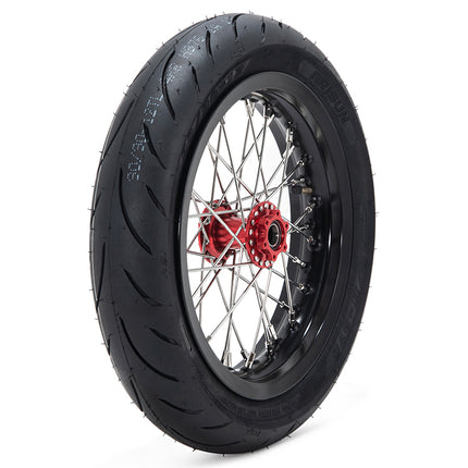 For Sur-Ron Light Bee X / Segway X160 X260 / 79Bike Falcon M / E Ride Pro-SS Supermoto 12 /14 Inch Wheel Rims Hubs Tires Set