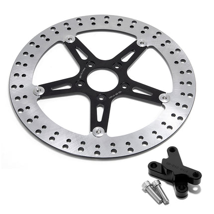 For Harley Davidson Softail 2018-UP 13 Inch Oversize Front Brake Disc Rotor & Adapter