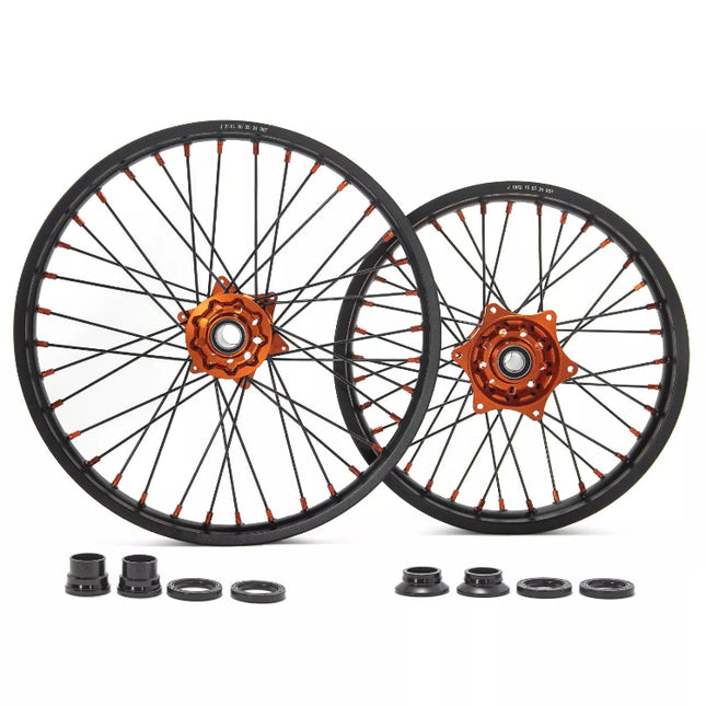 21" 17" Front & 18" 19" 17" Rear Spoked Wheel Set for KTM / Beta / Gas Gas / Husaberg / Husqvarna / Sherco / Alpha 2003-2024