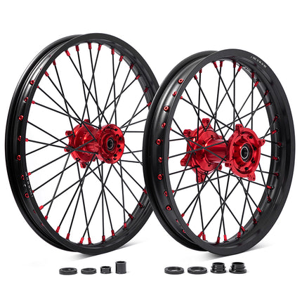 21" Front & 18" 19” Rear Spoked Wheel Set for Honda CRF250R 2014-2025 / CRF450R 2013-2025 / CRF250RX 2019-2025 / CRF450RX 2017-2025