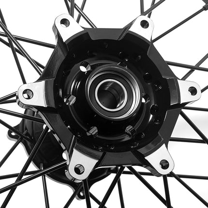 21" / 17" Front 18" / 19" / 17" Rear Spoked Wheel Set for Honda CR125 CR250 2002-2007 / CRF250R 2004-2013 / CRF450R 2002-2012 / Surron Storm Bee