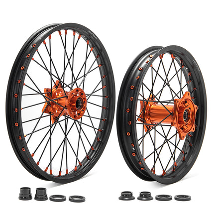21" 17" Front & 18" 19" 17" Rear Spoked Wheel Set for KTM / Beta / Gas Gas / Husaberg / Husqvarna / Sherco / Alpha 2003-2024