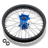 Aluminum Spoked Front & Rear Wheel Rim Hub Sets For Sur-ron Ultra Bee