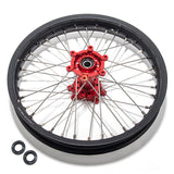 Aluminum Spoked Front & Rear Wheel Rim Hub Sets For Sur-ron Ultra Bee