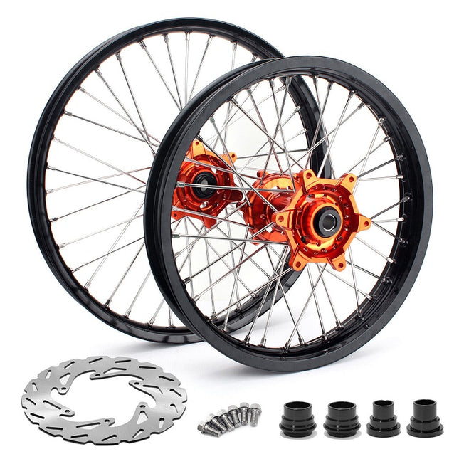 21" Front & 18" / 19" Rear Spoked Wheels Rotor Set For BETA RR / RR Race Edition / RR-S / Xtrainer 2020-2023
