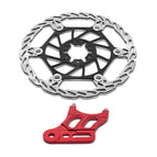 Rear Disc & Bracket / Red