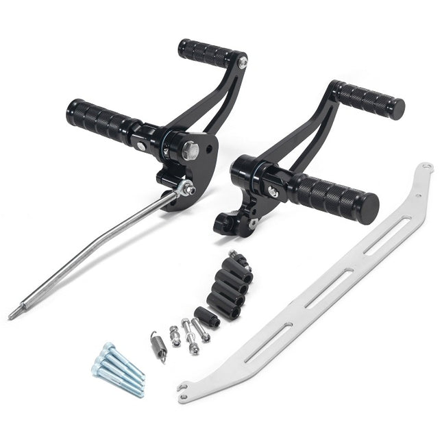 2 Inches Aluminum Forward Controls for Yamaha XVS400 / Drag Star 400 / V Star 400 1996-2001