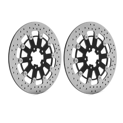 For Harley Davidson Touring FLHT Electra Glide 2008-2010 / FLHTC Electra Glide Classic 2008-2012 11.8 Front Rear Brake Disc Rotors