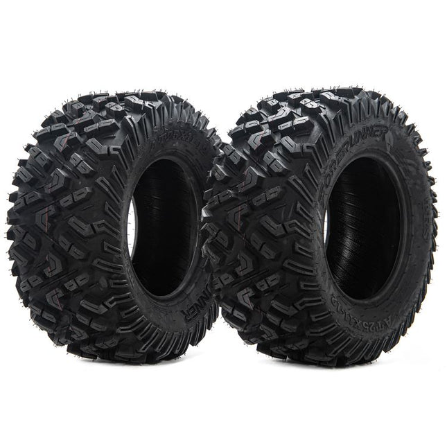 2pcs 25x11-12 / 25x8-12 Universal 6 Ply ATV UTV All-Terrain Tires
