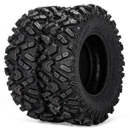 2pcs / 4pcs Tires 25X8-12 25X10-12 Forerunner ATV All-Terrain 6 PLY