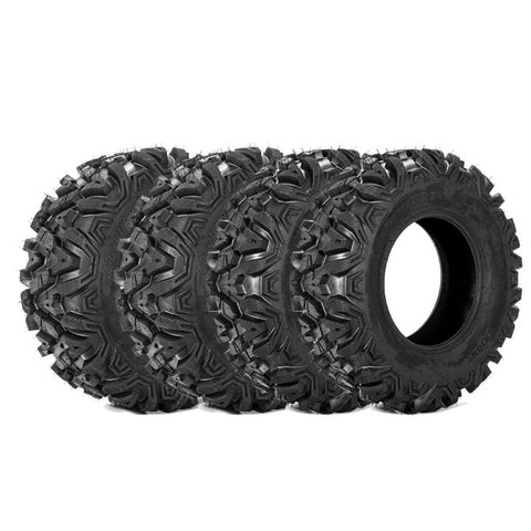 4 Tires 25X8-12 25X10-12 Forerunner ATV All-Terrain 6 PLY