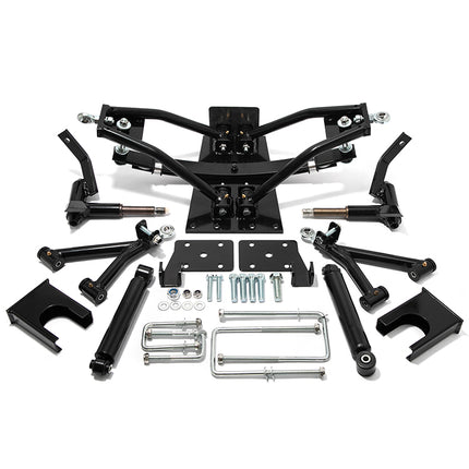 6-Inch A-Arm Heavy-Duty Suspension Lift Kit Fit for EZGO RXV Electric Golf Carts 2008-2013 / 2015-2021