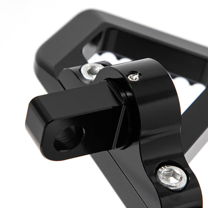 For Harley-Davidson Touring Road King Special FLHRXS 17-24 / Street Glide Special FLHXS 17-23 / Road Glide FLTRX 15-27 Adjustable Foot Pegs Set with Offset Brackets