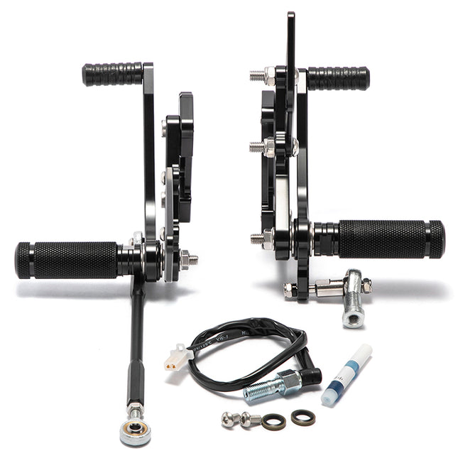 Adjustable Rearsets for Kawasaki ZX6R 1999-2002