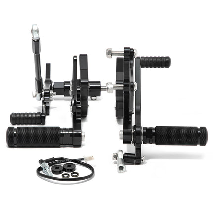 Adjustable Rearsets for Yamaha R1 YZF-R1 2004-2006 / 2007-2008 / 2015-2024