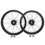 Aluminum Spoked Front & Rear Wheel Rim Hub Sets For Sur-ron Ultra Bee