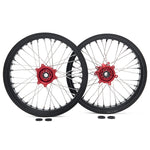 Aluminum Spoked Front & Rear Wheel Rim Hub Sets For Sur-ron Ultra Bee