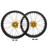 Aluminum Spoked Front & Rear Wheel Rim Hub Sets For Sur-ron Ultra Bee