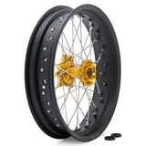 Aluminum Spoked Front & Rear Wheel Rim Hub Sets For Sur-ron Ultra Bee