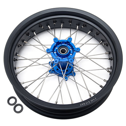 Aluminum Spoked Front & Rear Wheel Rim Hub Sets For Sur-ron Ultra Bee