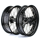 Aluminum Front Rear Spoke Wheel Set for Sherco 125 250 300 450 500 SC SE-R SCF SEF SEF-R SE Factory SEF Factory 2013-2024