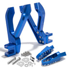 Footpegs & Mount Brackets / Blue
