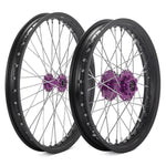 Aluminum Front Rear Spoke Wheel Set for Surron Light Bee X / S / Segway X160 X260 / 79Bike Falcon M / E Ride Pro-SS