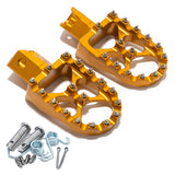 MX Foot Pegs Pedals For Yamaha PW50 / PW80 / TTR90/E / TW200 / Honda CR / CRF / XR 50 / 70 / 80 / 100 / 110 / Kawasaki KLX110